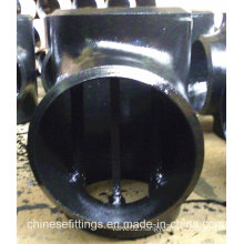 Seamless API 5L Carbon Steel Pipe Fittings Barred Tee